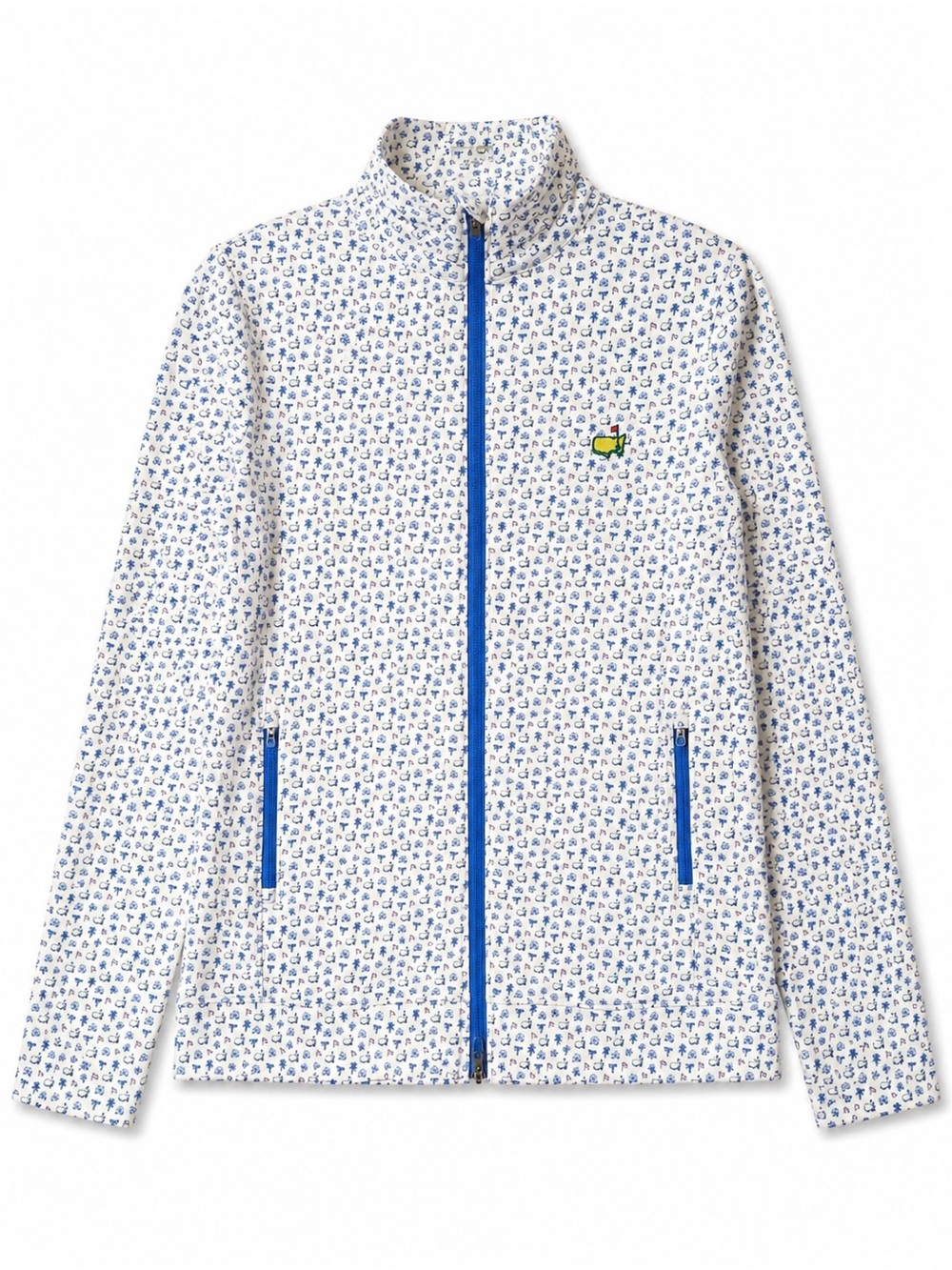 MASTERS Golf  Magnolia Lane Tech Women's SMALL Longsleeve Full zip with pockets